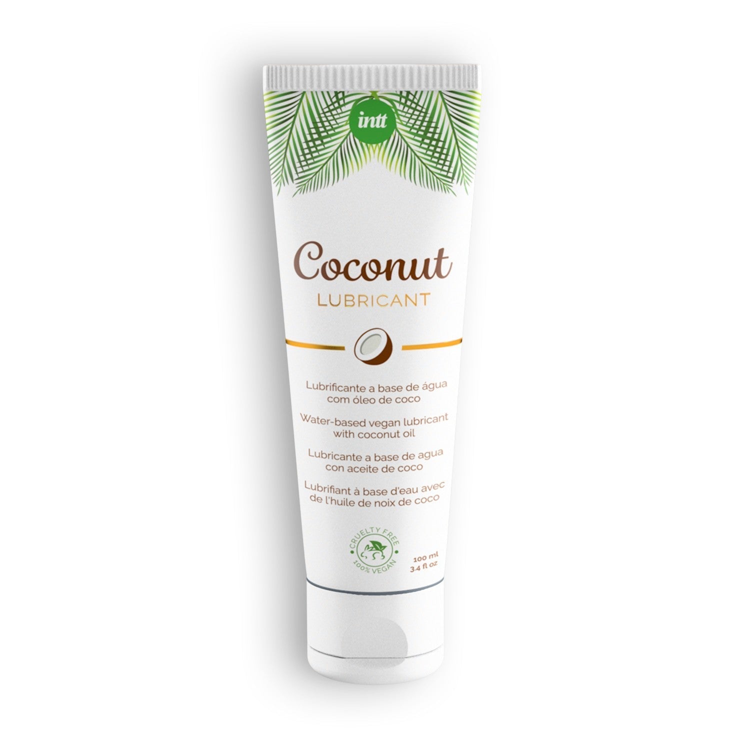 INTT | Coconut Vegan – Flavoured Vegan Lubricant with Babassu – 100 ml