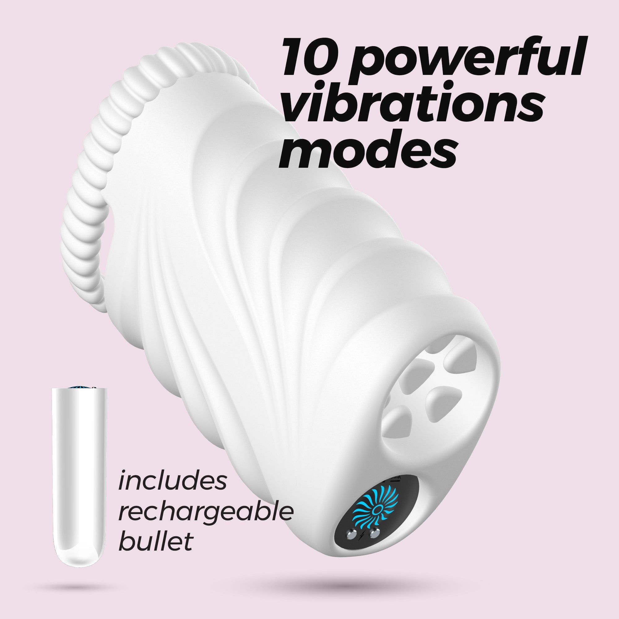 CRUSHIOUS | Nautilus – Training Masturbator with Vibrating Bullet