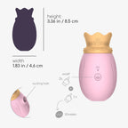 CRUSHIOUS | Monarch – Clitoral Suction & Tongue Stimulator 8.5 cm