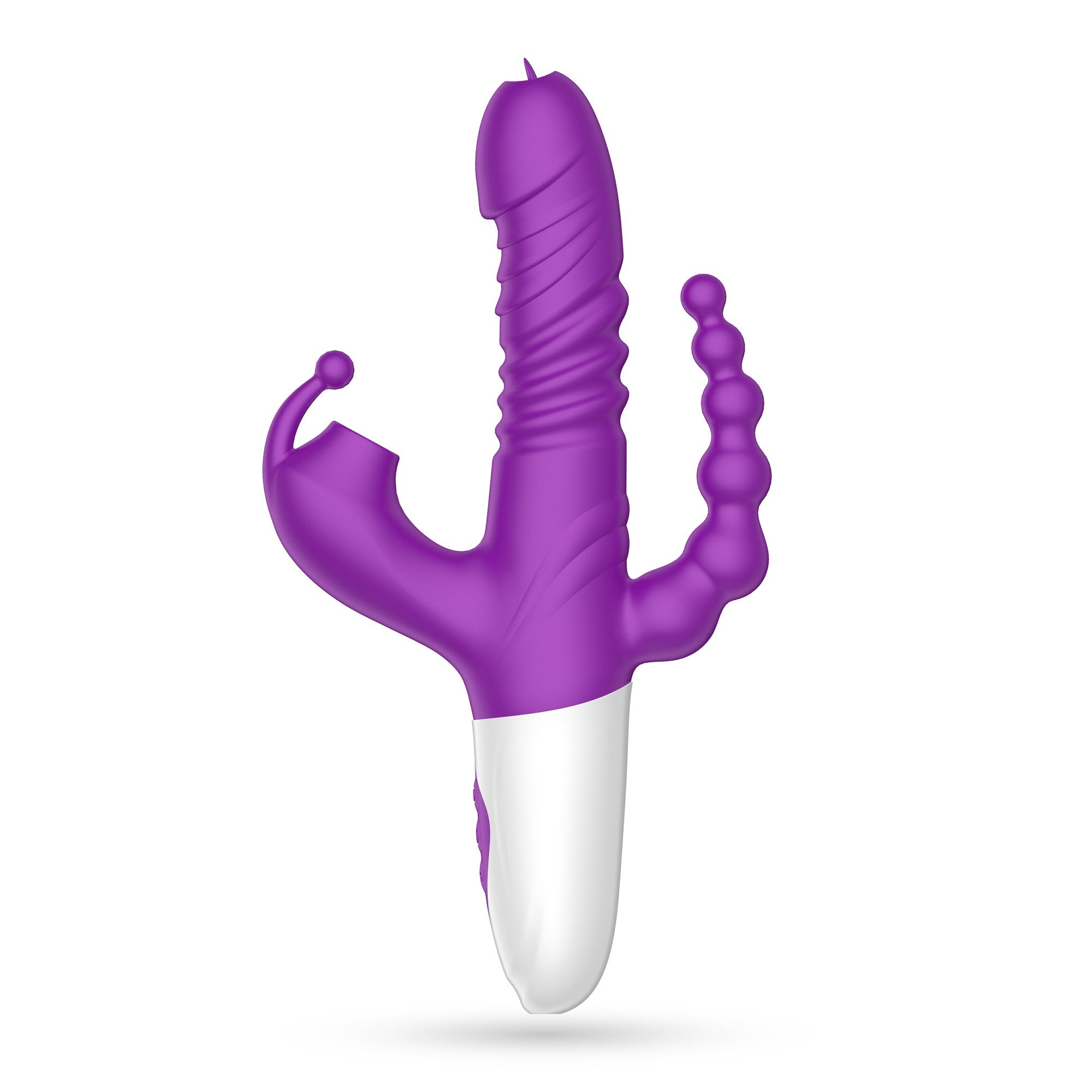 CRUSHIOUS | Wrangler – 3-in-1 Thrusting Suction Vibrator 23 cm