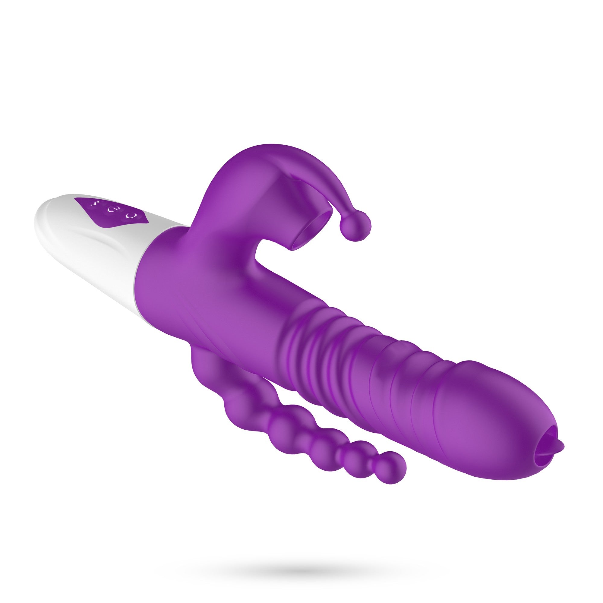 CRUSHIOUS | Wrangler – 3-in-1 Thrusting Suction Vibrator 23 cm
