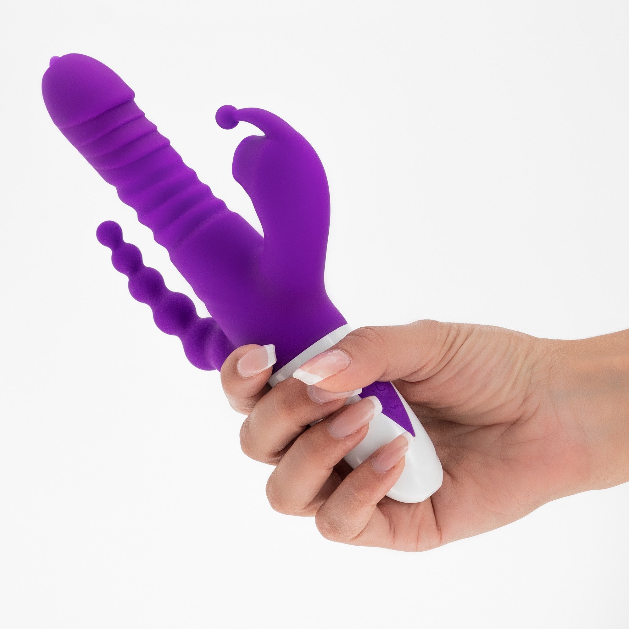 CRUSHIOUS | Wrangler – 3-in-1 Thrusting Suction Vibrator 23 cm