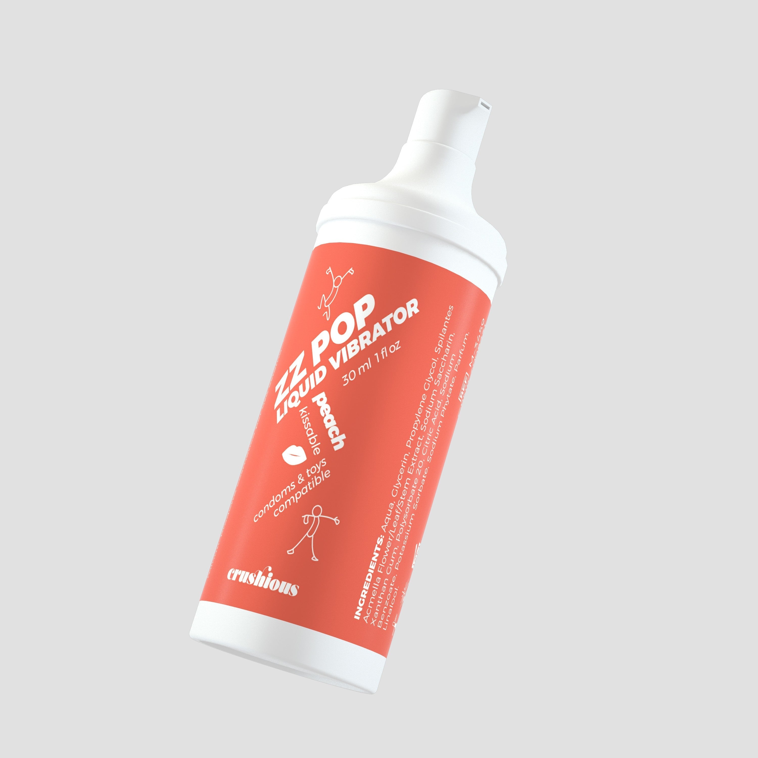 CRUSHIOUS | ZZ Pop – Liquid Vibrator Stimulation Gel