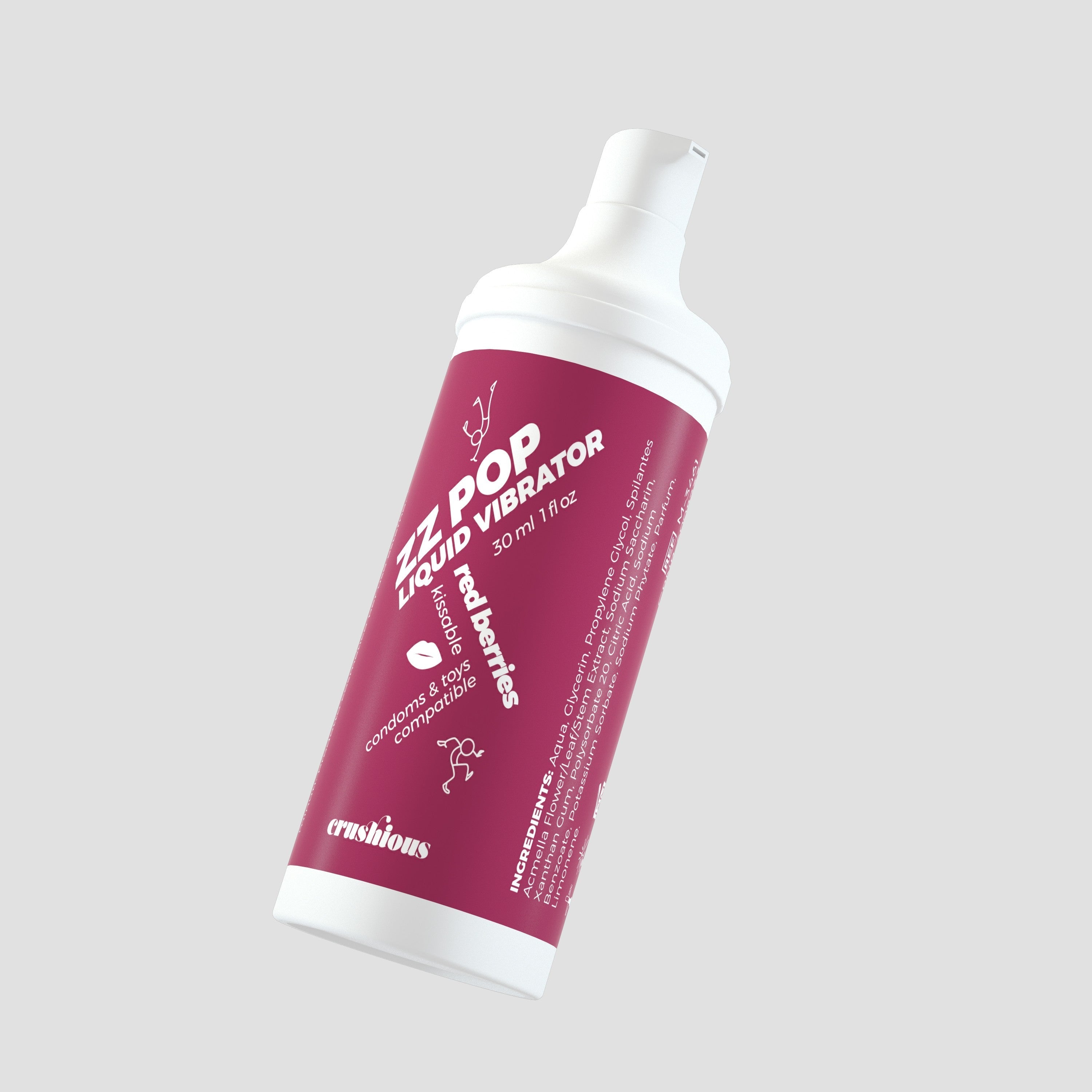 CRUSHIOUS | ZZ Pop – Liquid Vibrator Stimulation Gel