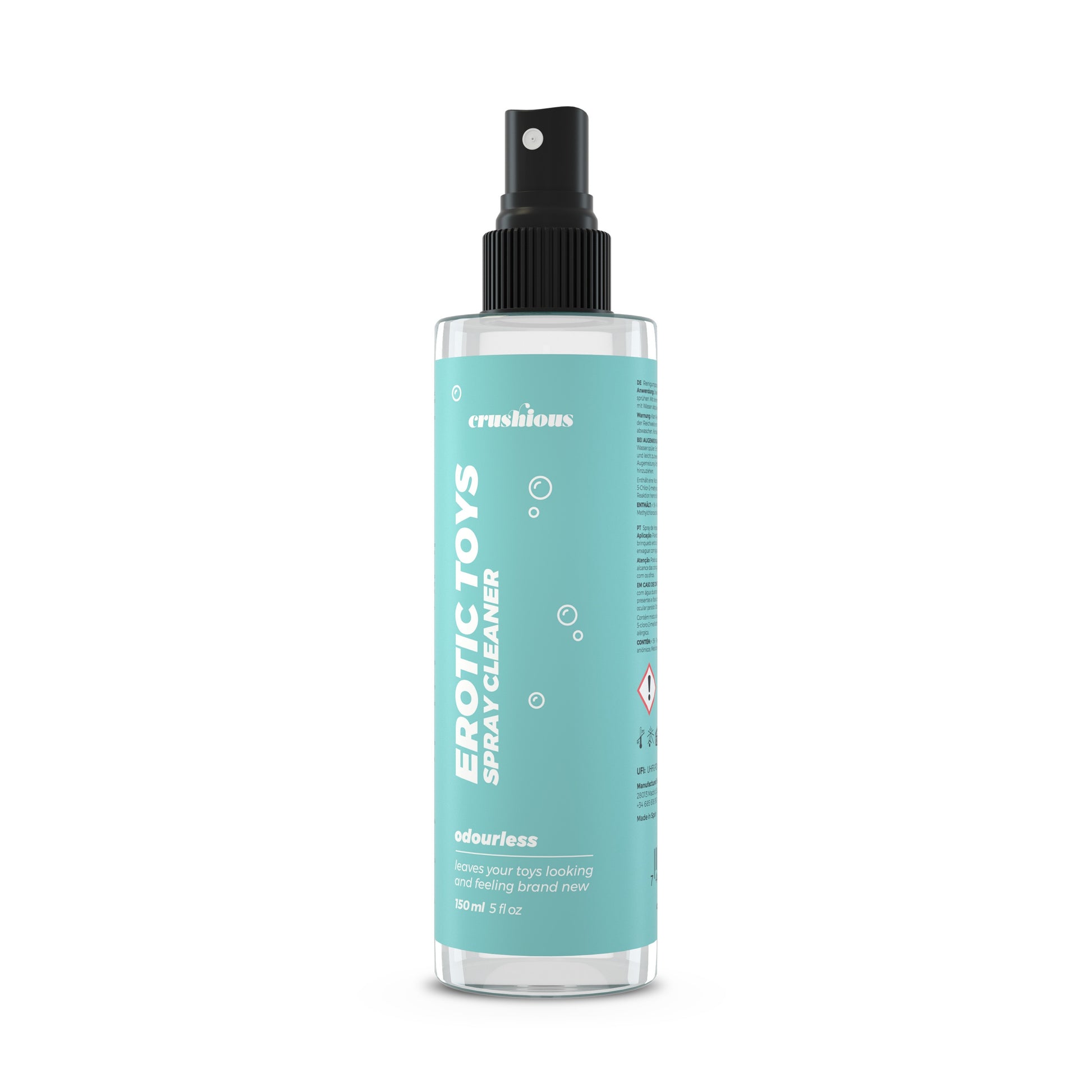 Crushious pihustatav lelu puhastaja 150 ml