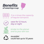 CRUSHIOUS | Minerva XS Menstrual Cup – Medical Silicone – With Pouch or With Toy Cleaner
