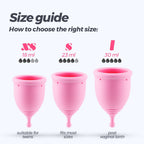 CRUSHIOUS | Minerva S + L Menstrual Cup Set – 2 Sizes – With Pouch or With Toy Cleaner