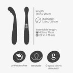 CRUSHIOUS | Pixie – Dual-Ended Vibrator 20 cm
