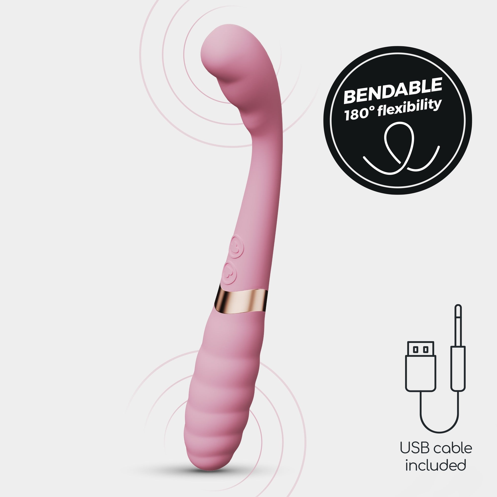CRUSHIOUS | Pixie – Dual-Ended Vibrator 20 cm