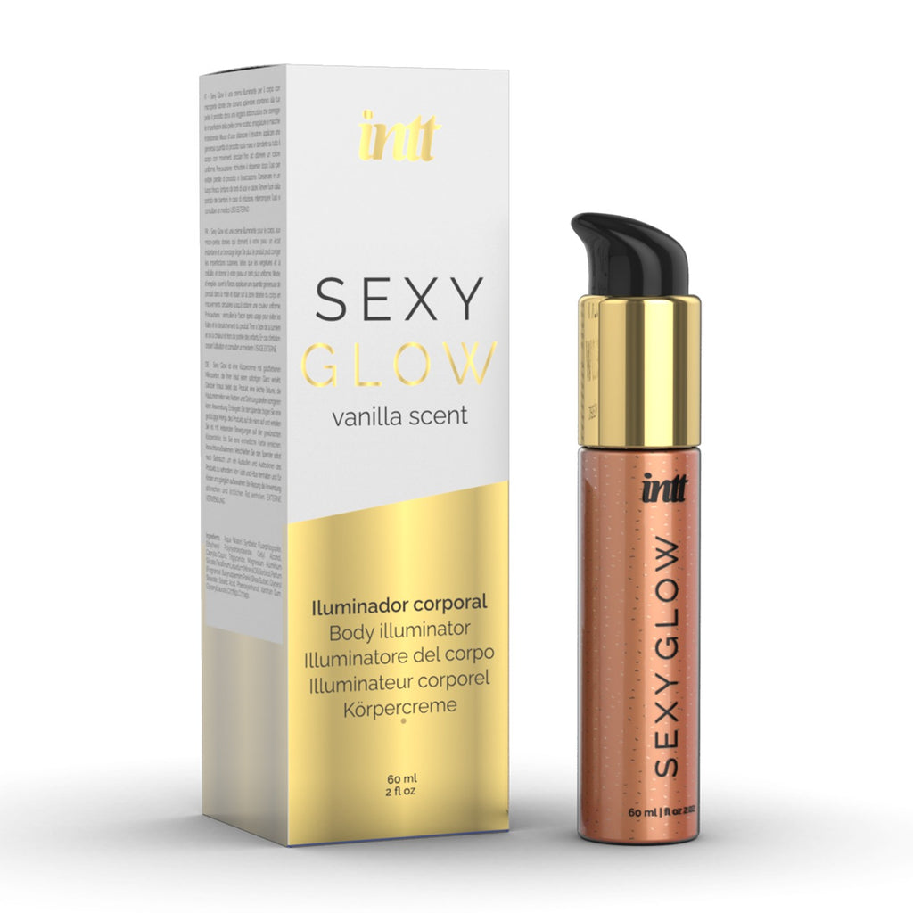 INTT | Sexy Glow Body Illuminator Cream with Golden Micropearls – 60 ml