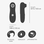 CRUSHIOUS | Nookie – Rechargeable Clitoral Stimulator