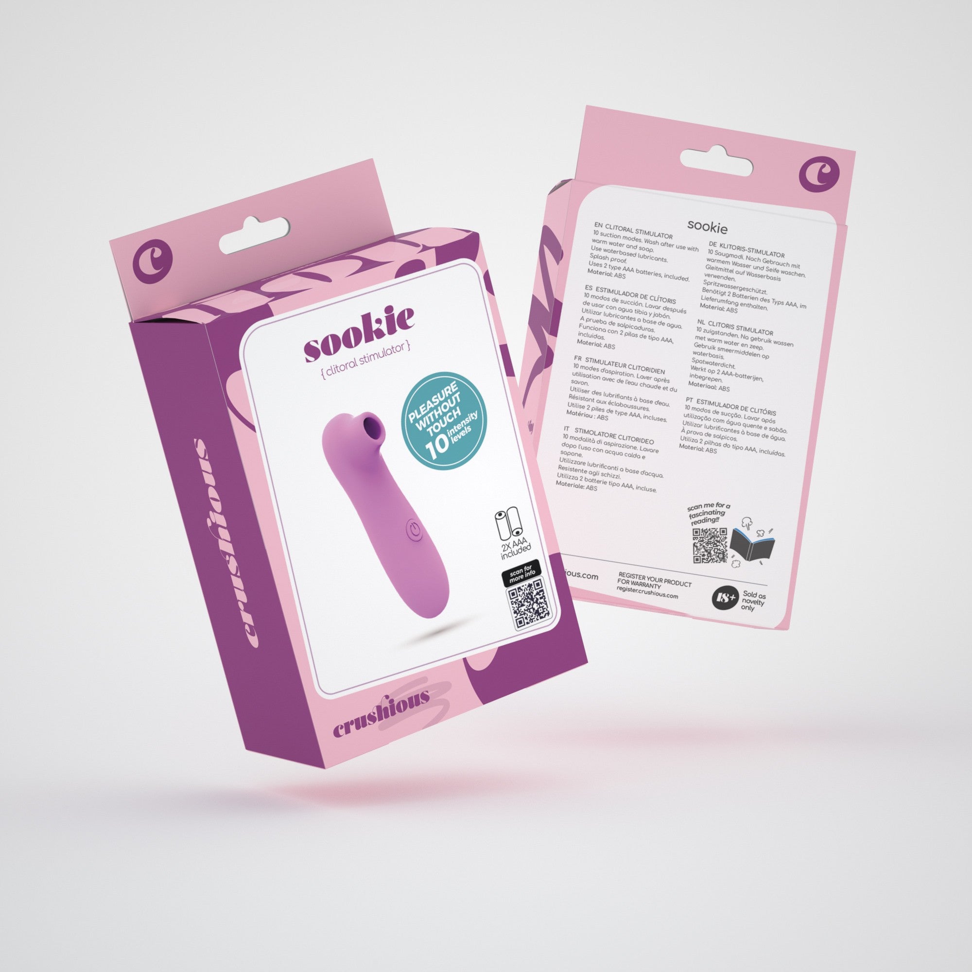 CRUSHIOUS | Sookie – Battery-Operated Clitoral Stimulator