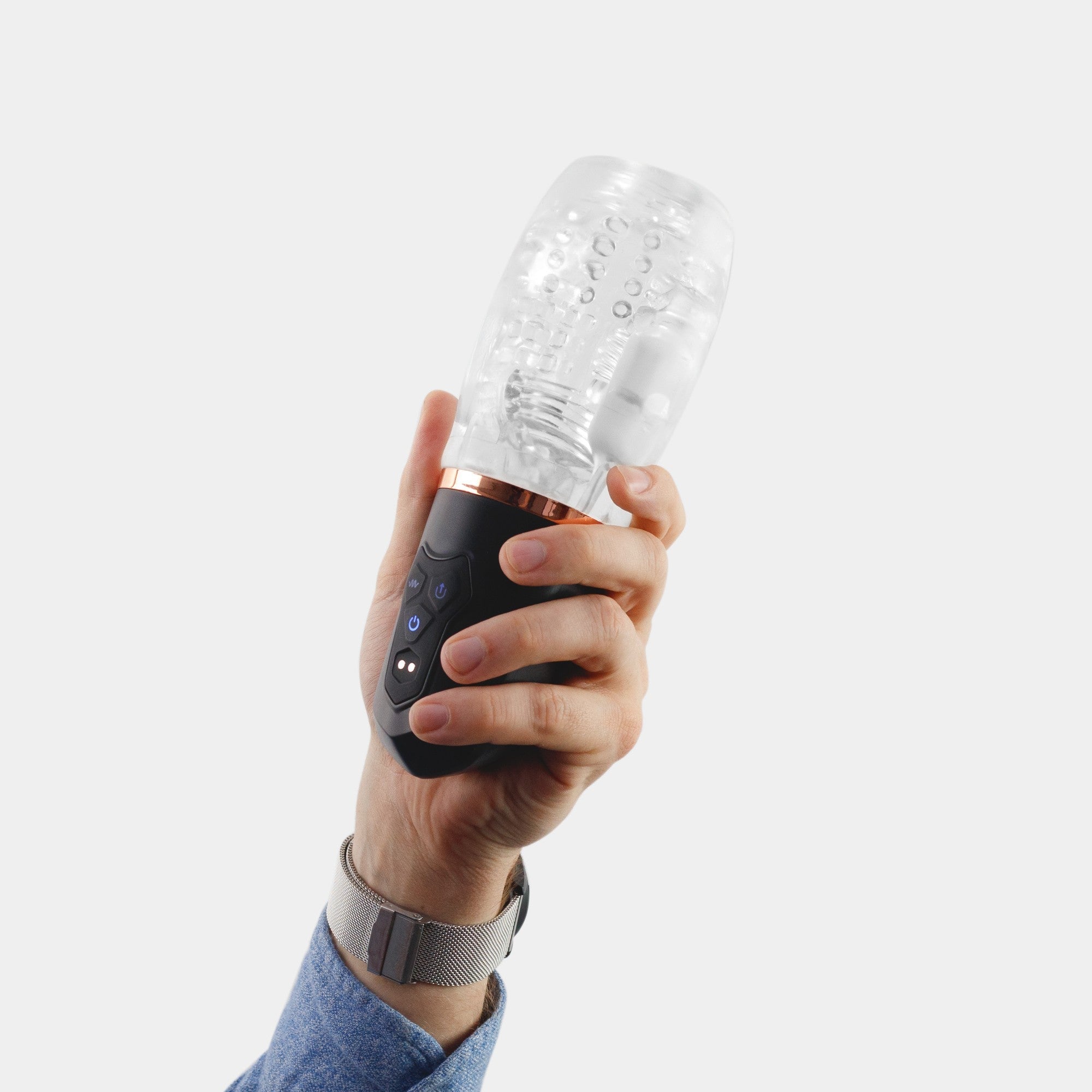 CRUSHIOUS | Quasar – Rechargeable Masturbator with Suction
