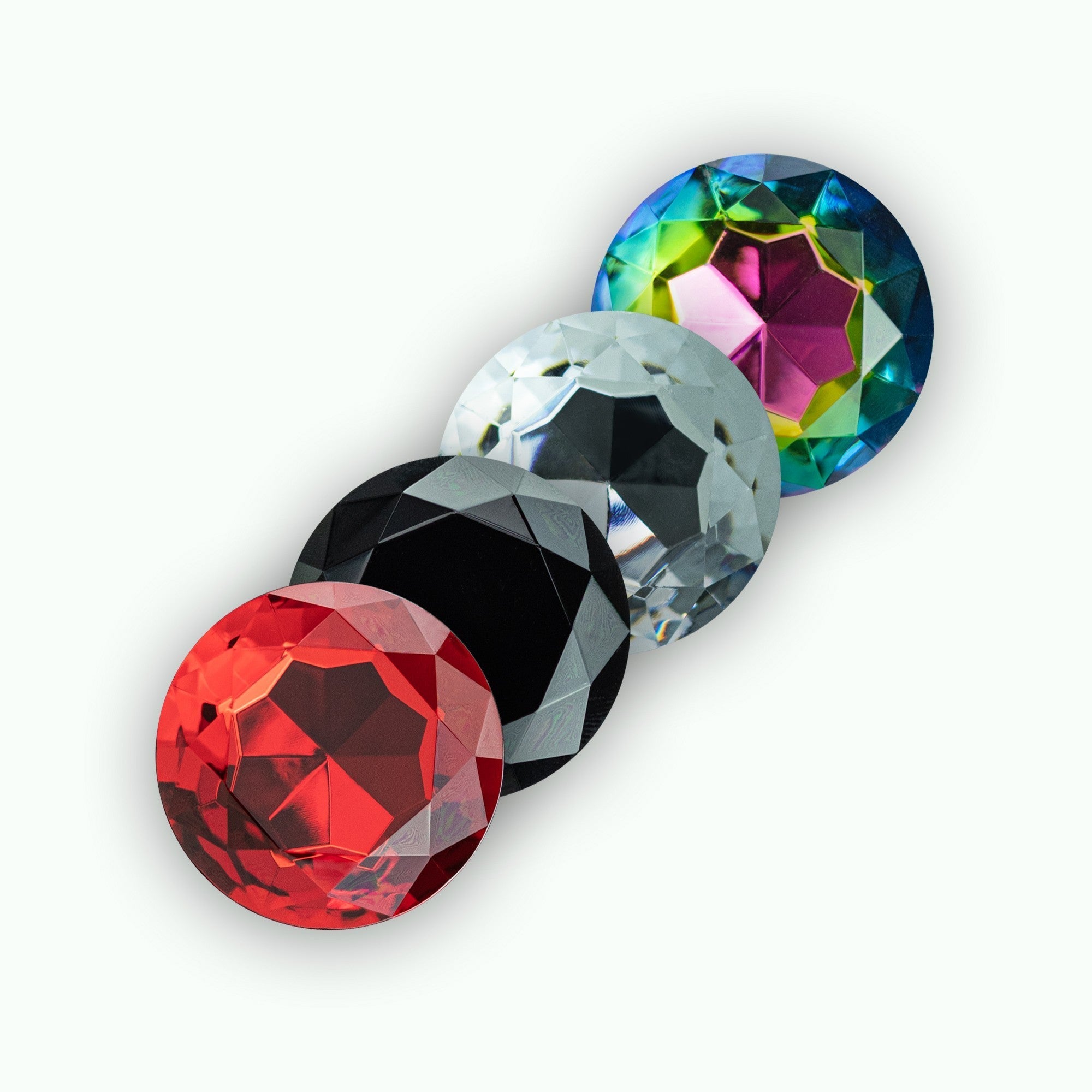 CRUSHIOUS | Camileo – Anal Plug with 4 Interchangeable Jewels – Small