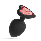 CRUSHIOUS | Cuore – Silicone Anal Plug with Interchangeable Gems