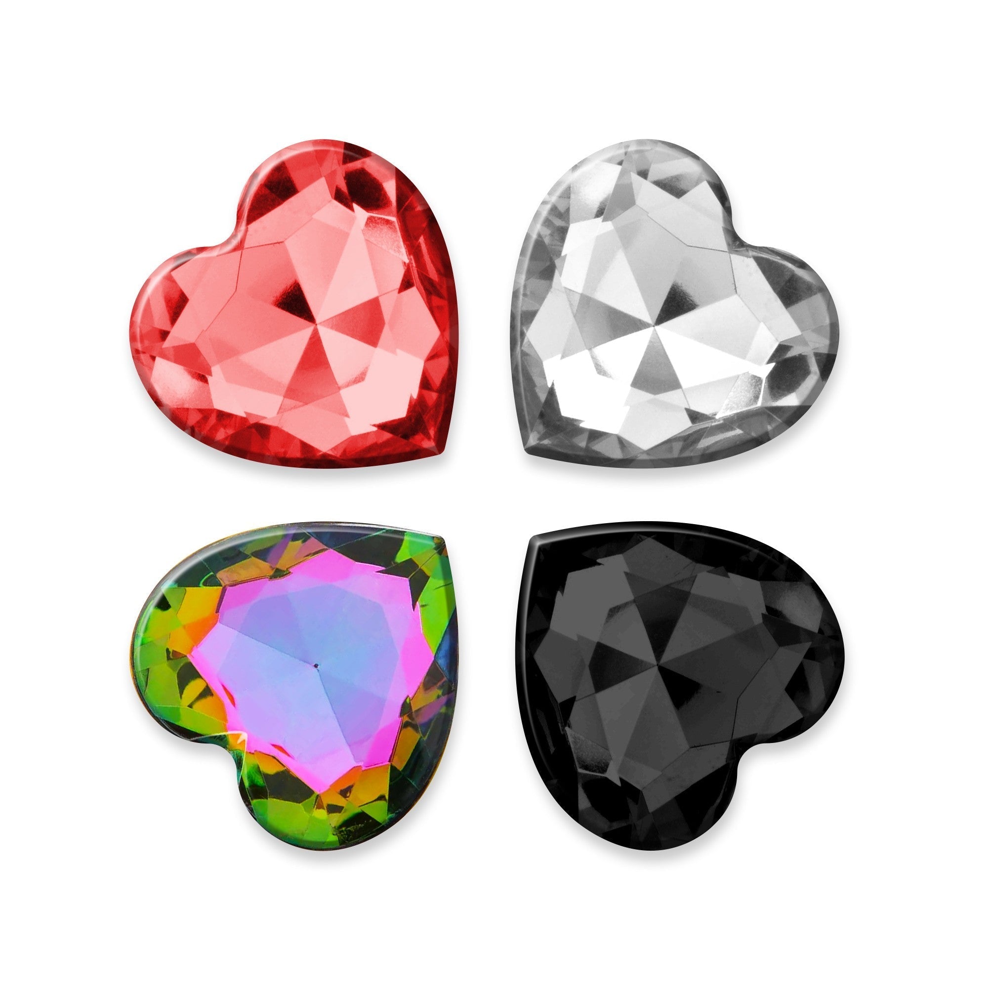 CRUSHIOUS | Cuore – Silicone Anal Plug with Interchangeable Gems