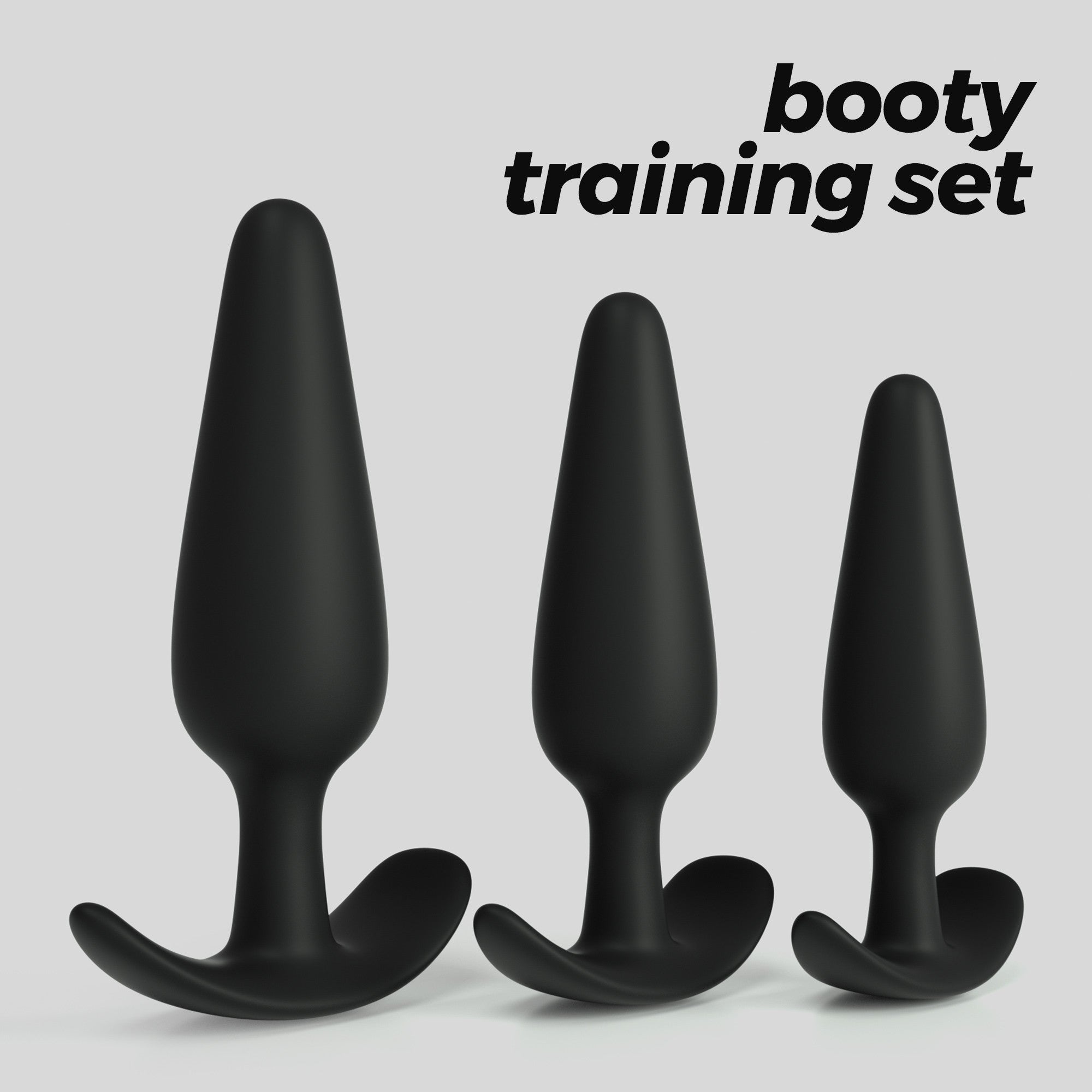 CRUSHIOUS | Tic Tac Toe – Anal Plug Training Set – 3 Sizes
