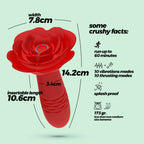 CRUSHIOUS | Romeo – Vibrating Thrusting Anal Plug with Remote