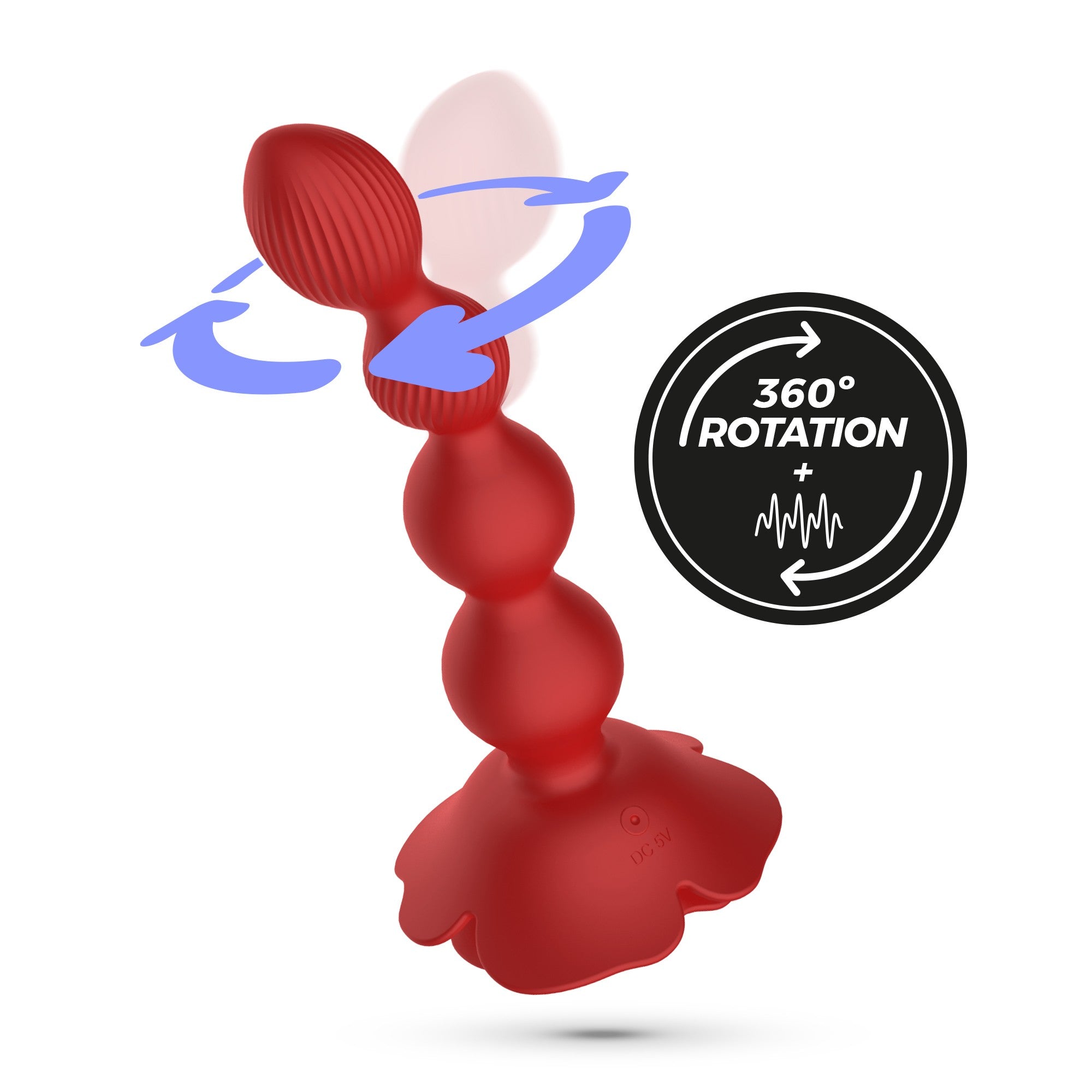 CRUSHIOUS | Rosaline – Rotating Vibrating Anal Plug with Remote