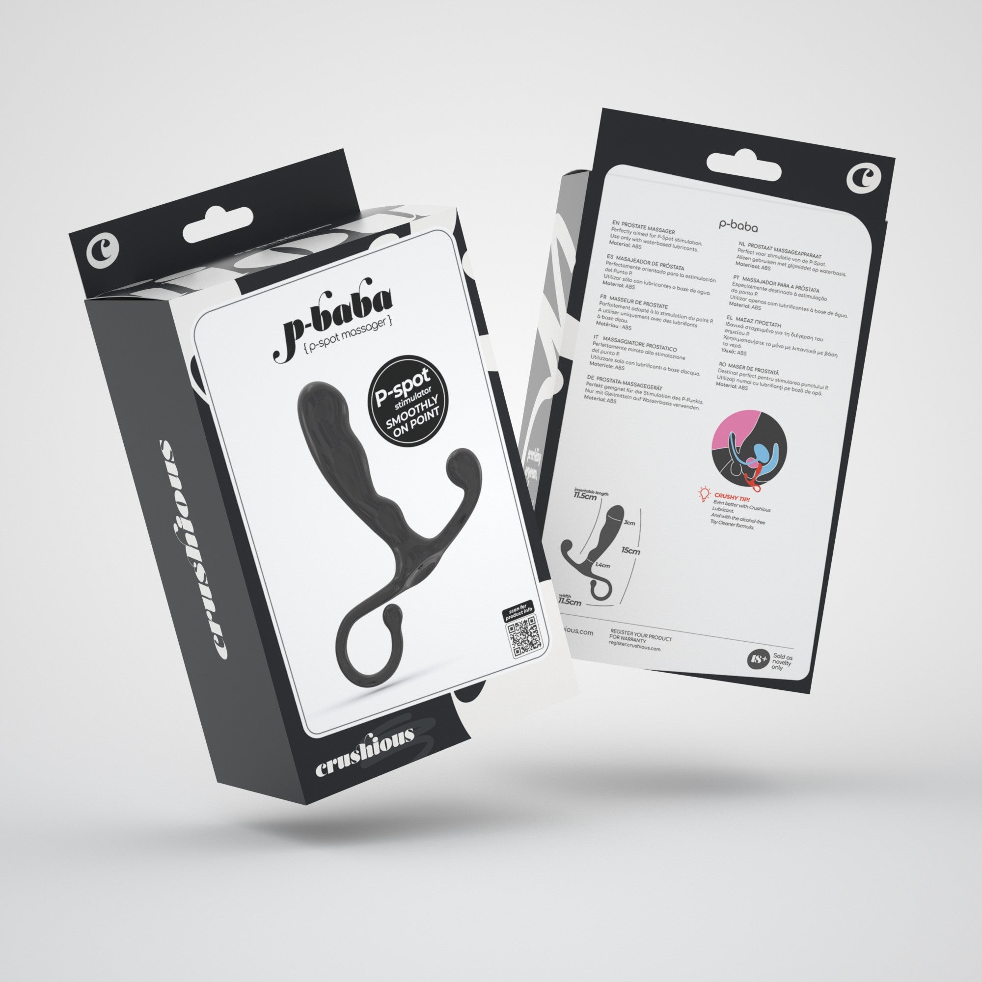 CRUSHIOUS | P-Baba – Prostate Massager 15 cm