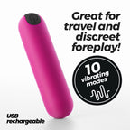 CRUSHIOUS | iMoan – Rechargeable Mini Bullet Vibrator 7.6 cm