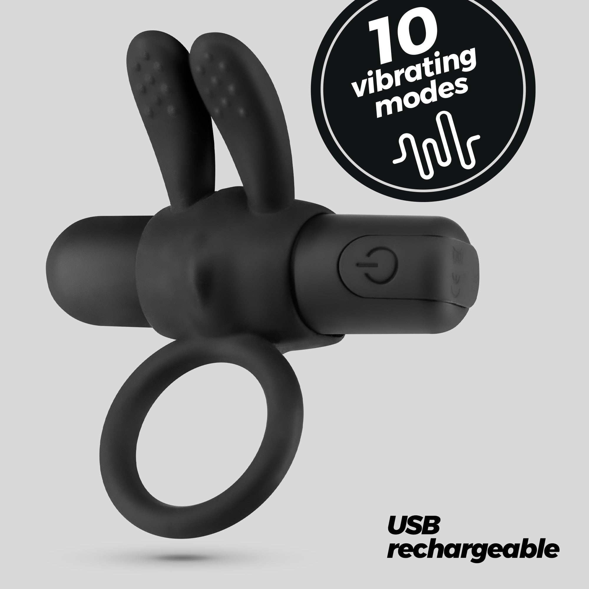CRUSHIOUS | Wonka – Rechargeable Vibrating Cock Ring 10 Modes