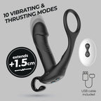 CRUSHIOUS | Magoo – Vibrating Prostate Massager with Cock Ring & Remote