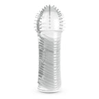 CRUSHIOUS | Ribbed Sleeve – Transparent Penis Sleeve & Lubricant