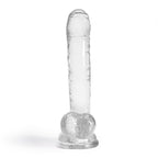 CRUSHIOUS | Hudini – Flexible Jelly Dildo with Suction Base
