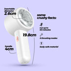 CRUSHIOUS | Magnetus – Rechargeable Thrust Masturbator for Men 19.8 cm