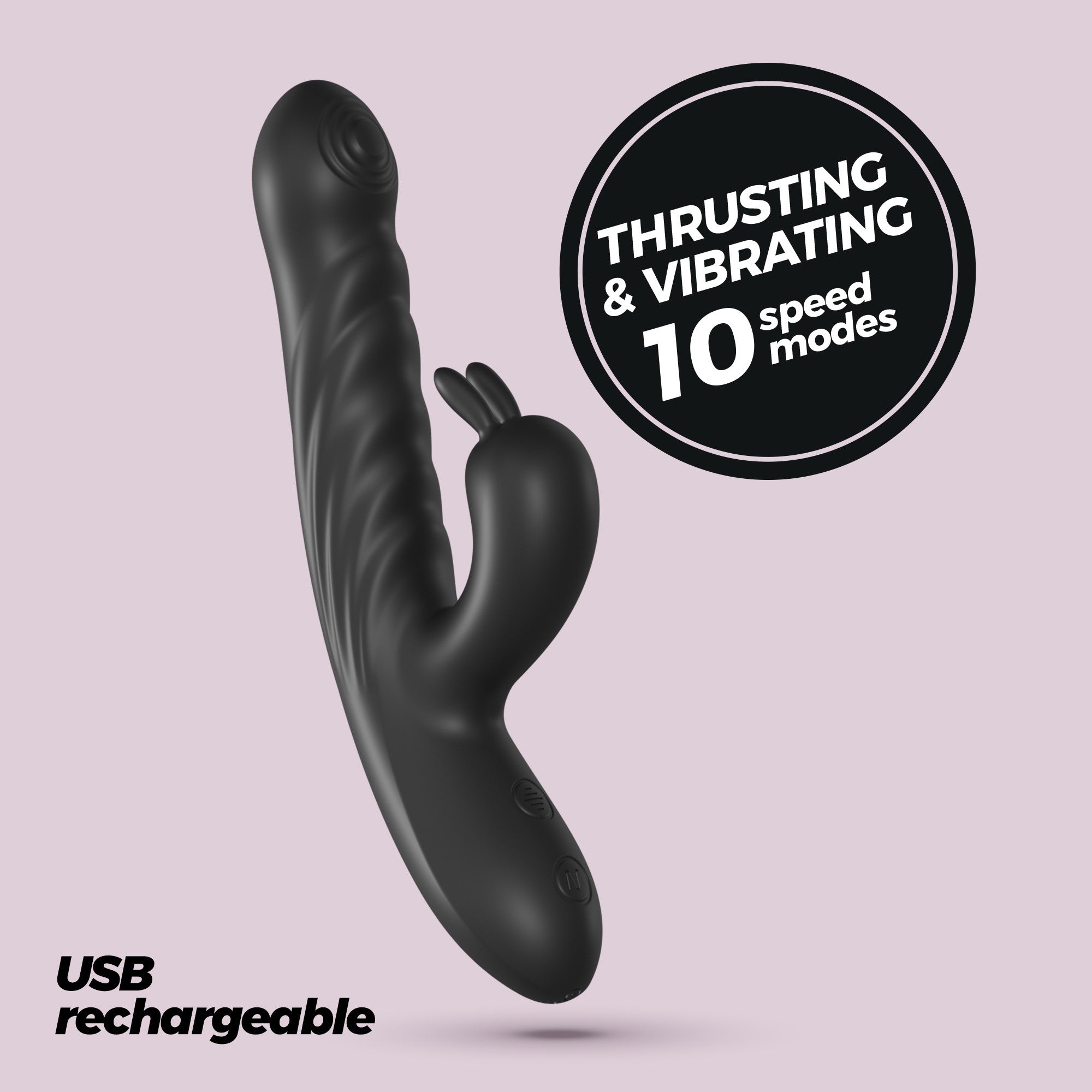 CRUSHIOUS | Lapin – Thrusting Rabbit Vibrator