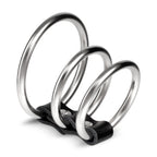 CRUSHIOUS | Saruman – Triple Metal Cock Ring Set