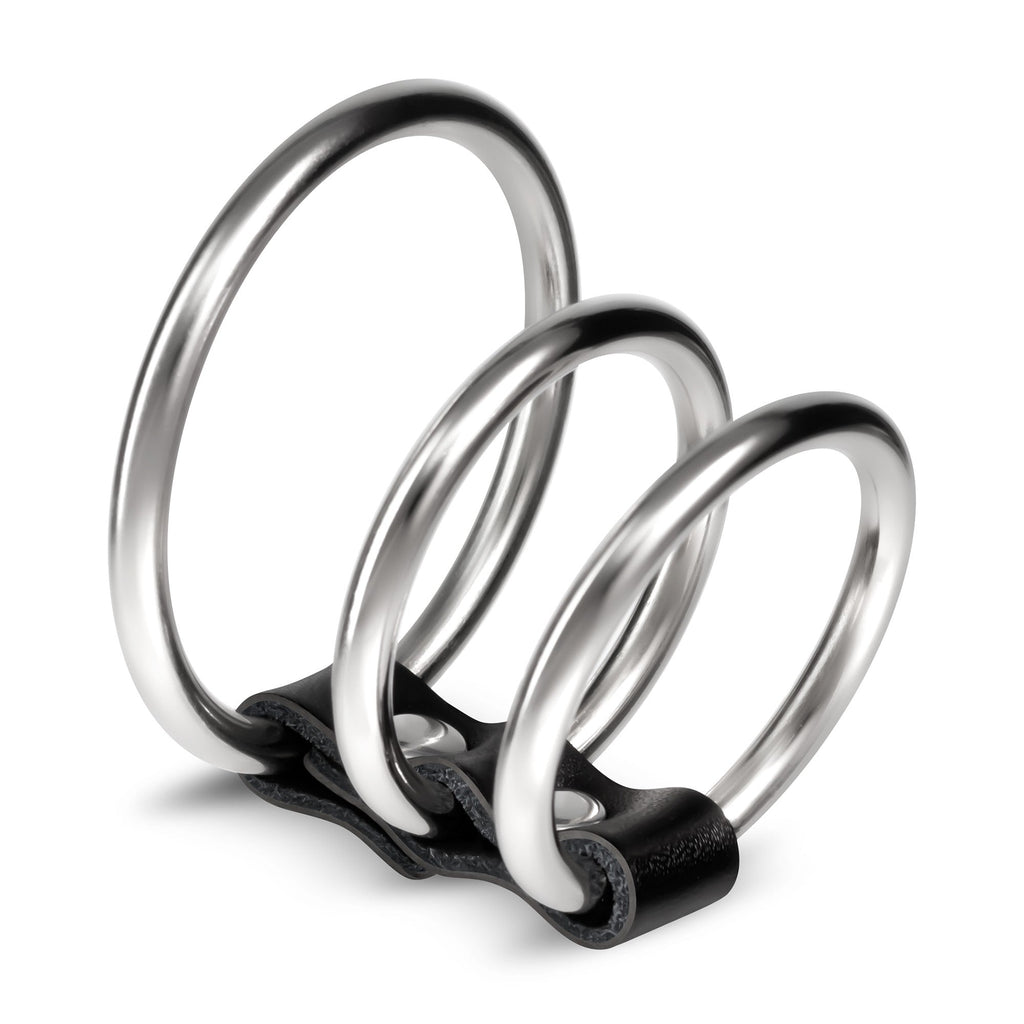 CRUSHIOUS | Saruman – Triple Metal Cock Ring Set