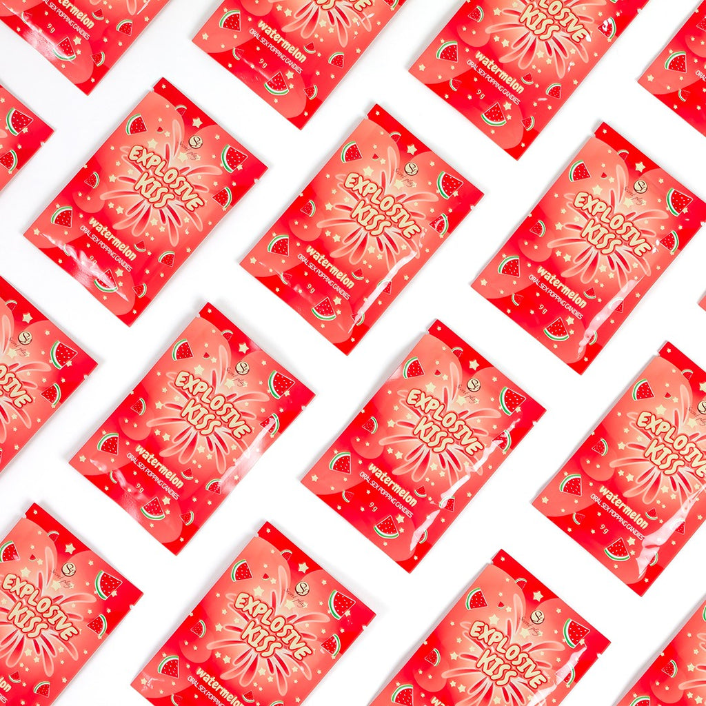 Secret Play | Popping Candies suuseksiin – 3 makua (Mansikka / Vesimeloni / Minttu) – 9 g