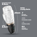 CRUSHIOUS | Quasar – Rechargeable Masturbator with Suction