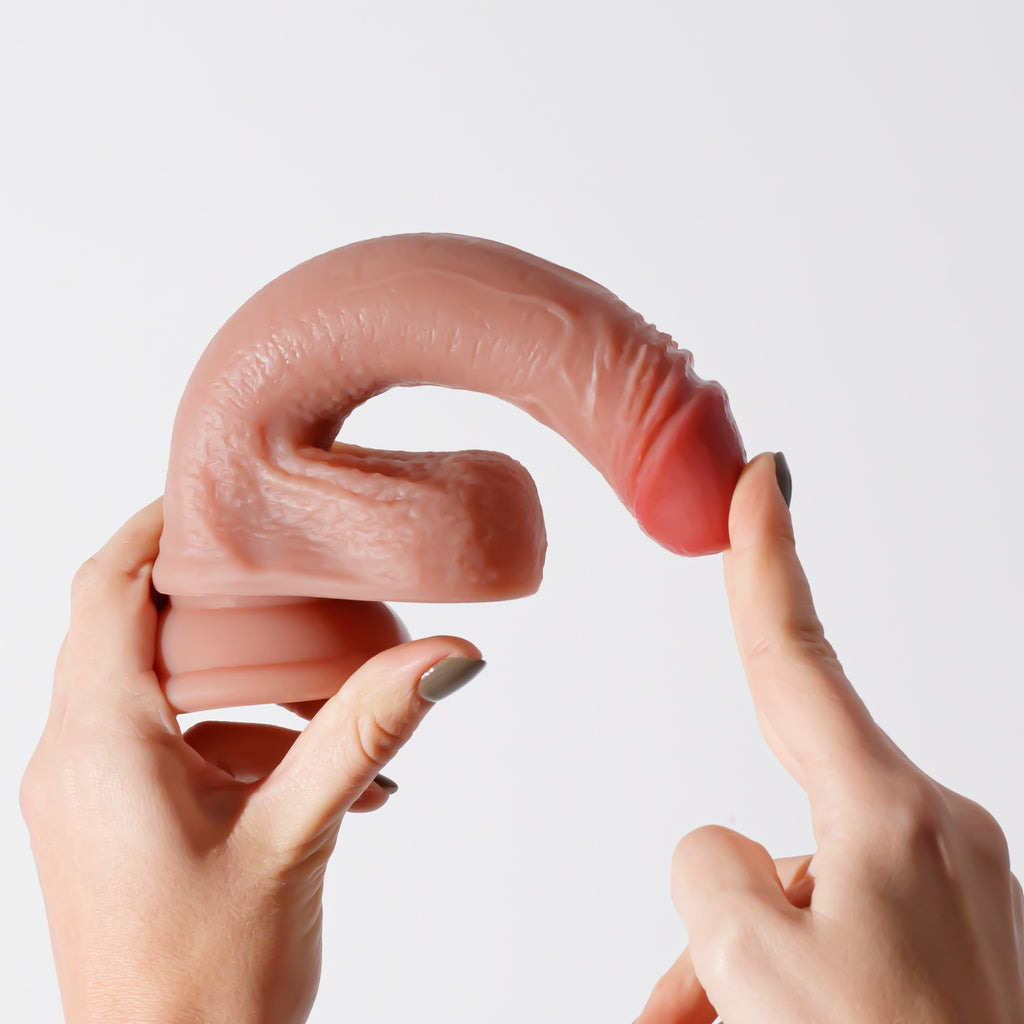 Сверхреалистичный силиконовый дилдо Crushious Inviktus Flesh
