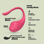 CRUSHIOUS | Tamago – Rechargeable Vibrating Egg with Remote