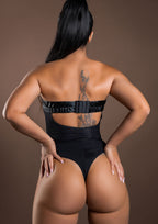 Daring Intimates | Naughty Whispers – Wetlook Wired Bustier Body – S / M / L