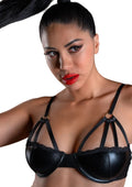 Daring Intimates | Naughty Whispers – Wetlook Strappy Bra – S / M / L
