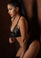 Daring Intimates | Naughty Whispers – Wetlook Bra with Zipper – S / M / L