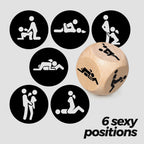 CRUSHIOUS | Wooden Position Dice – Sex Position Game
