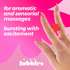 CRUSHIOUS | Lubbies – Strawberry & Champagne Kissable Oil Balls – 3 Balls