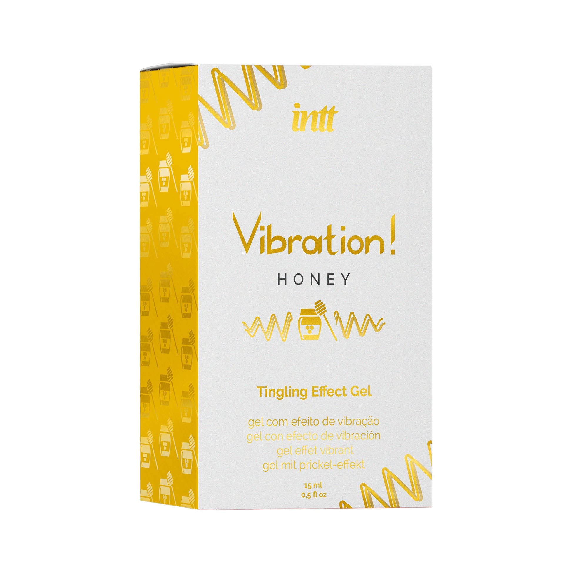 INTT | Vibration & Liquid Vibrator -geelit – 15 ml (useita makuja)