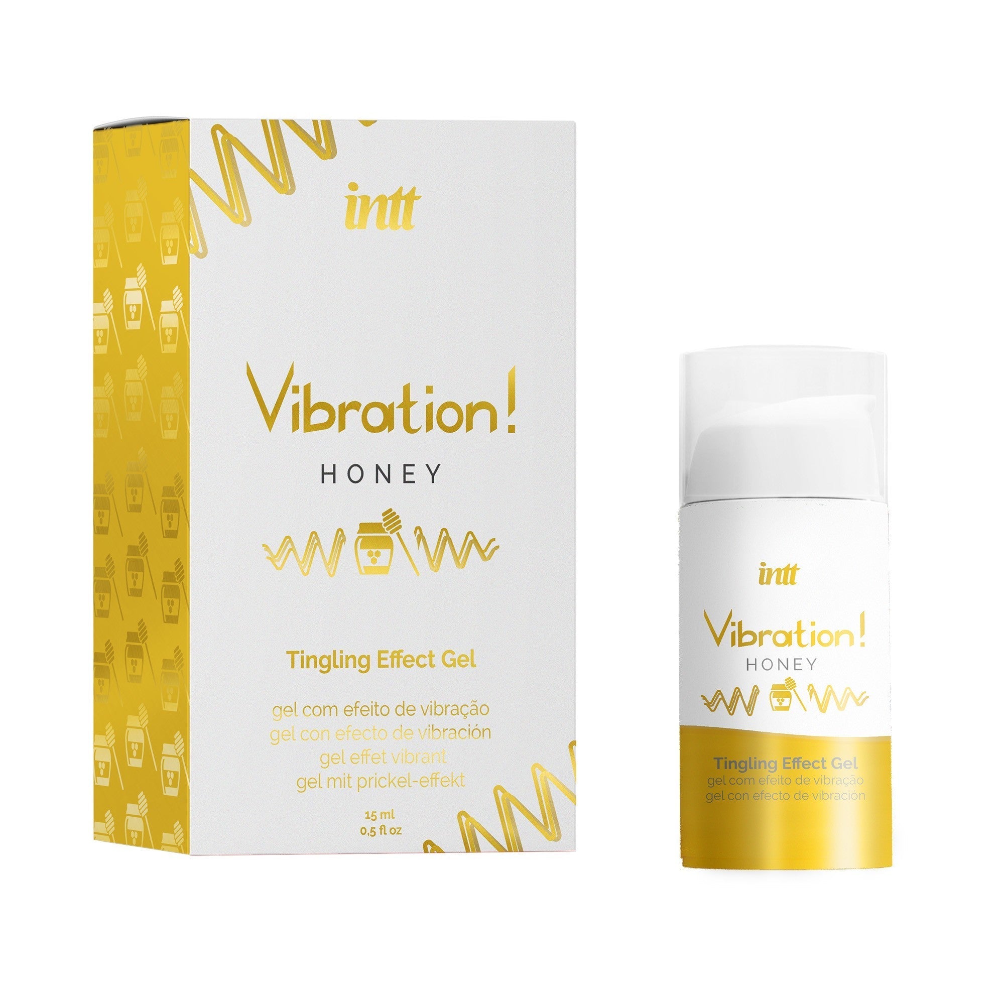 INTT | Honey Vibration Gel – Warming Sensation – 15 ml