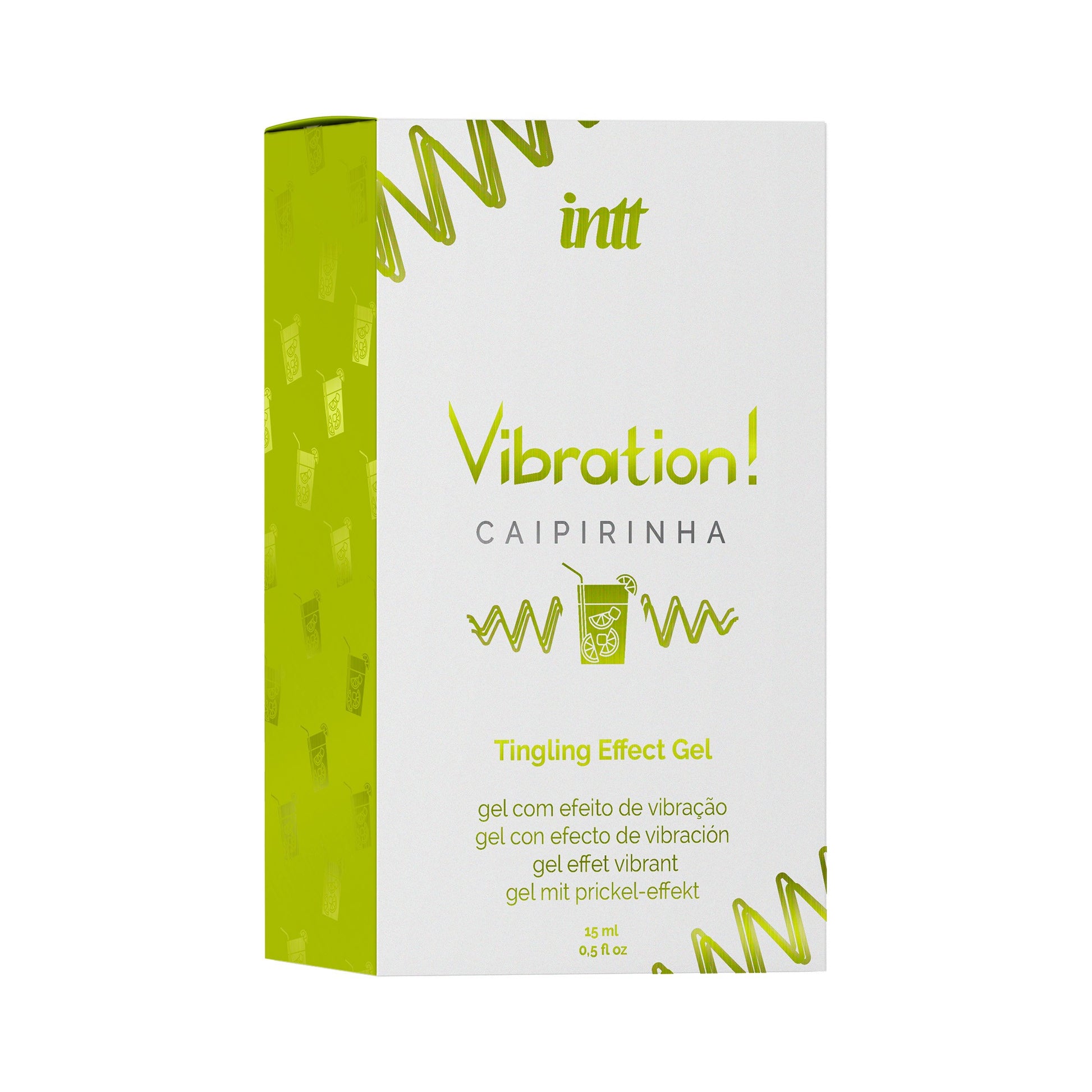 INTT | Vibration & Liquid Vibrator -geelit – 15 ml (useita makuja)