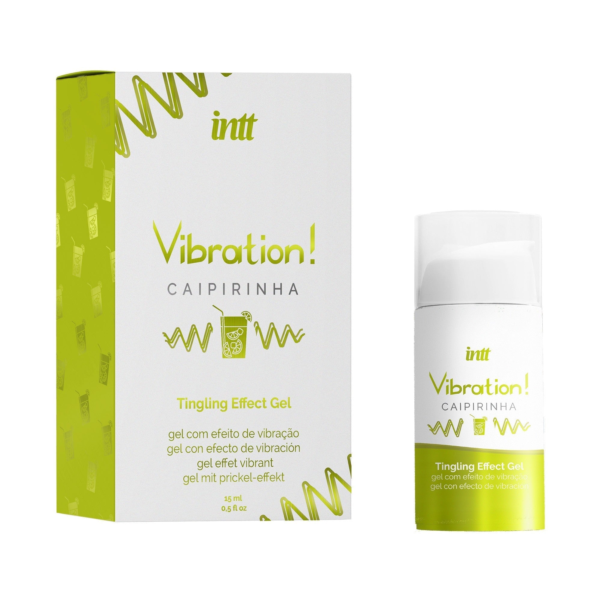 INTT | Caipirinha Vibration Gel – Alcohol-Free – 15 ml