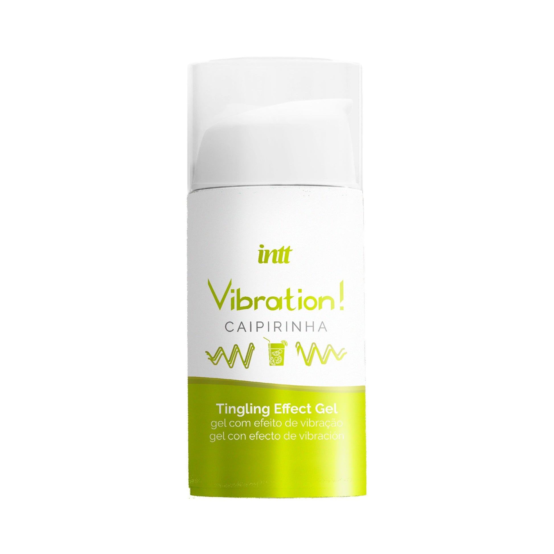 INTT | Vibration & Liquid Vibrator -geelit – 15 ml (useita makuja)