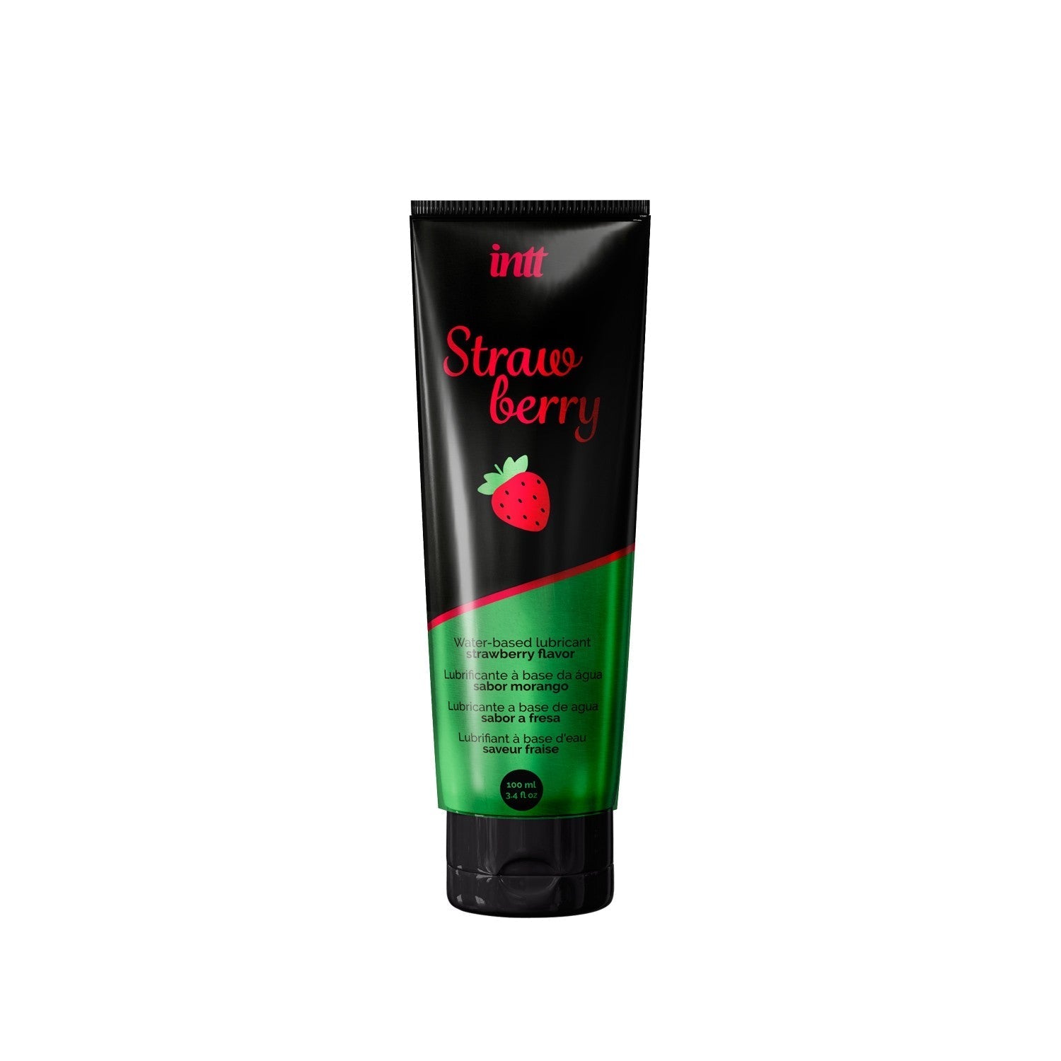INTT | Strawberry – Flavoured Water-Based Lubricant – 100 ml