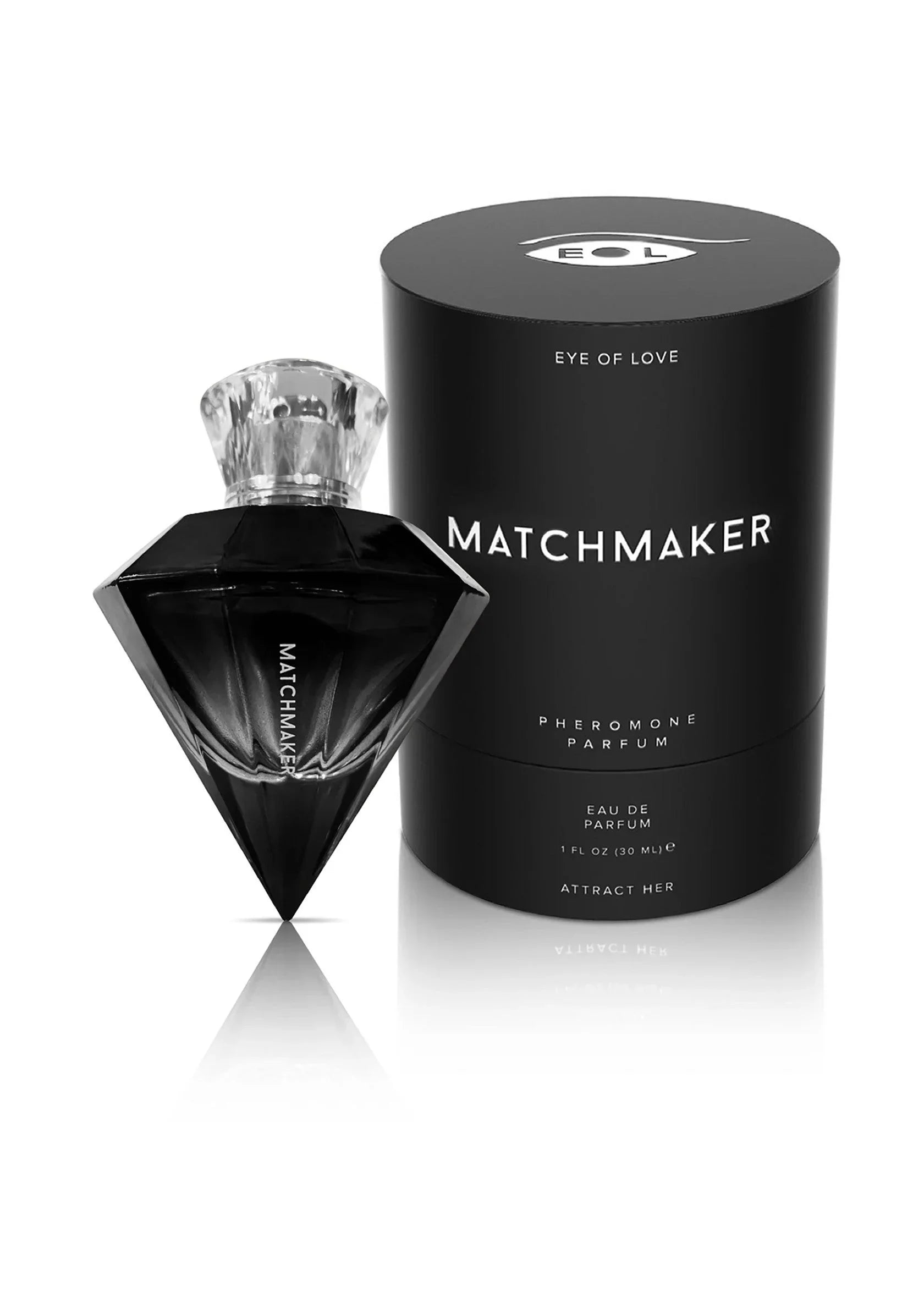 EYE OF LOVE | Matchmaker Pheromone Perfume Attract Her – Black Diamond – 10 ml / 30 ml