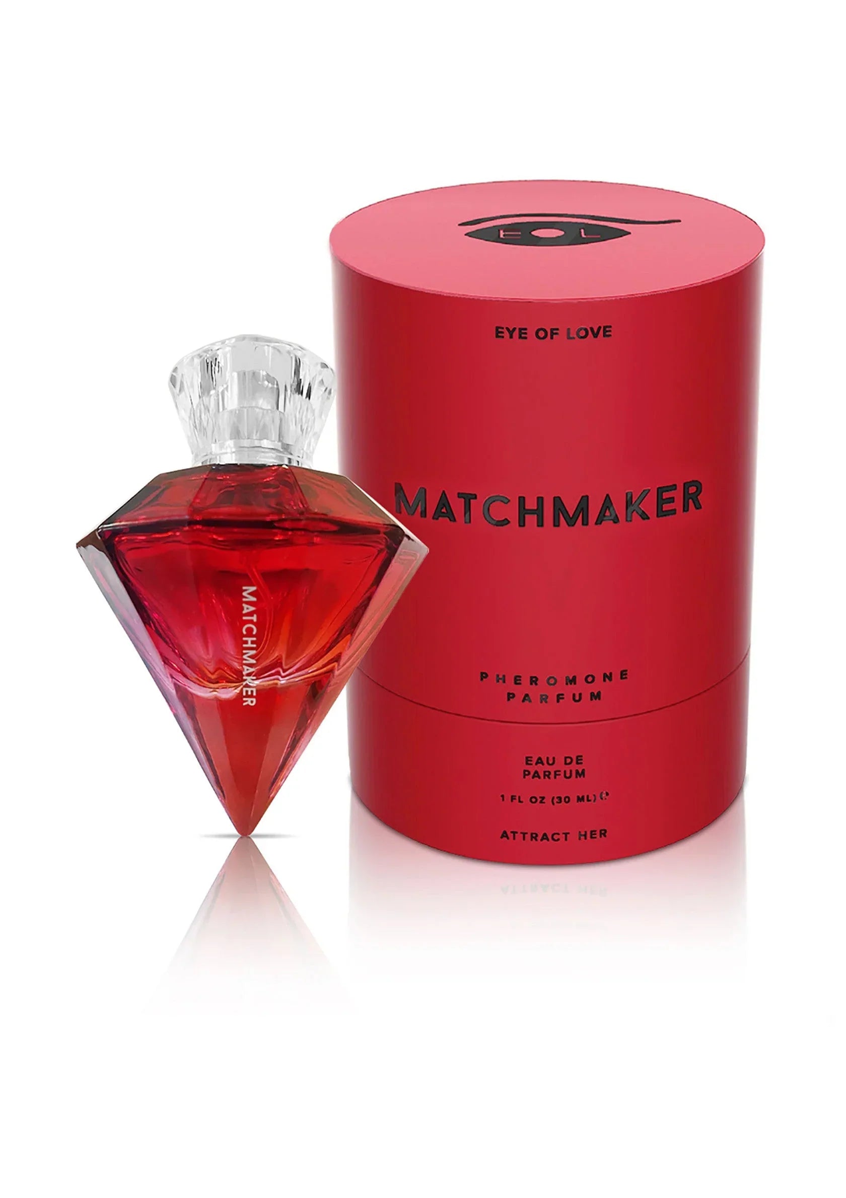 EYE OF LOVE | Matchmaker – Pheromone Perfume Attract Her – Red Diamond – 10 ml / 30 ml
